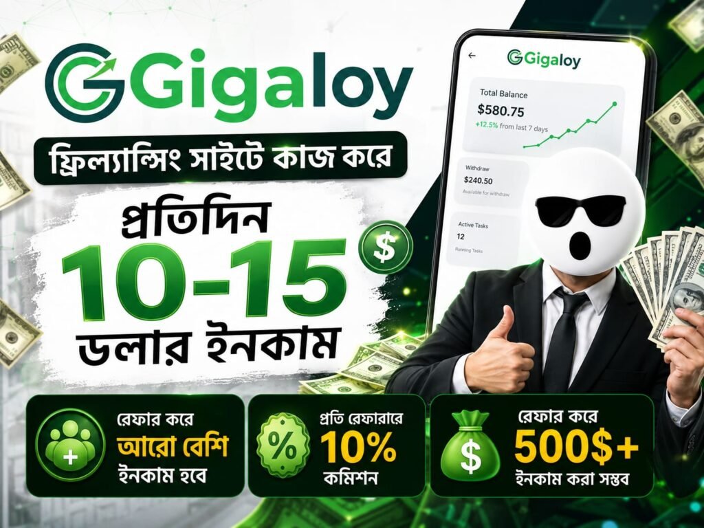 Gigaloy Masterclass Online Earning Guide Video